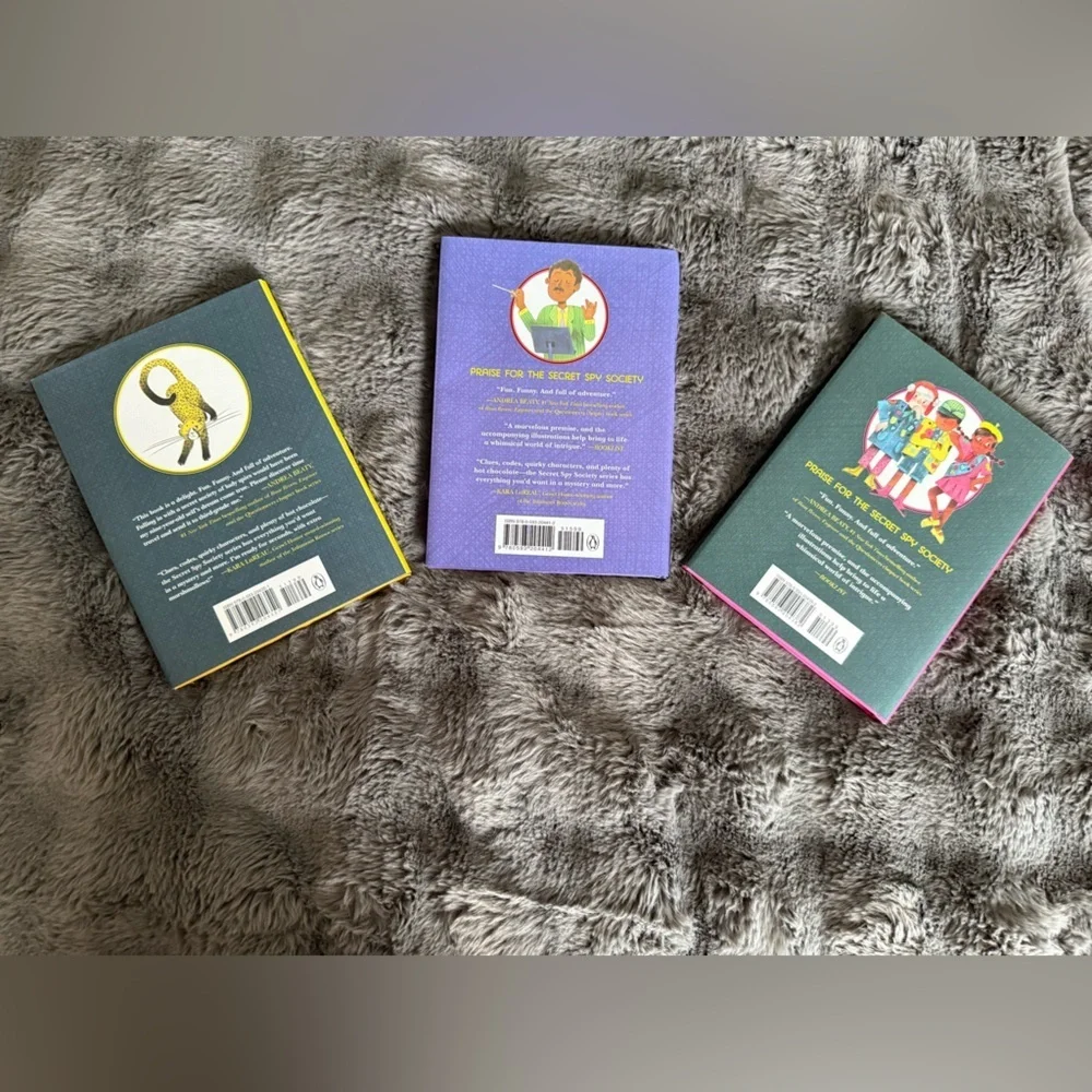 New bundle of three secret spy society books for kids